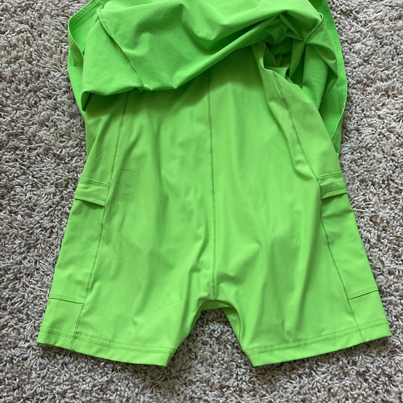NWT Outdoor Voices Cross Back Athletic Tennis Dress Grasshopper - S - Picture 4 of 8